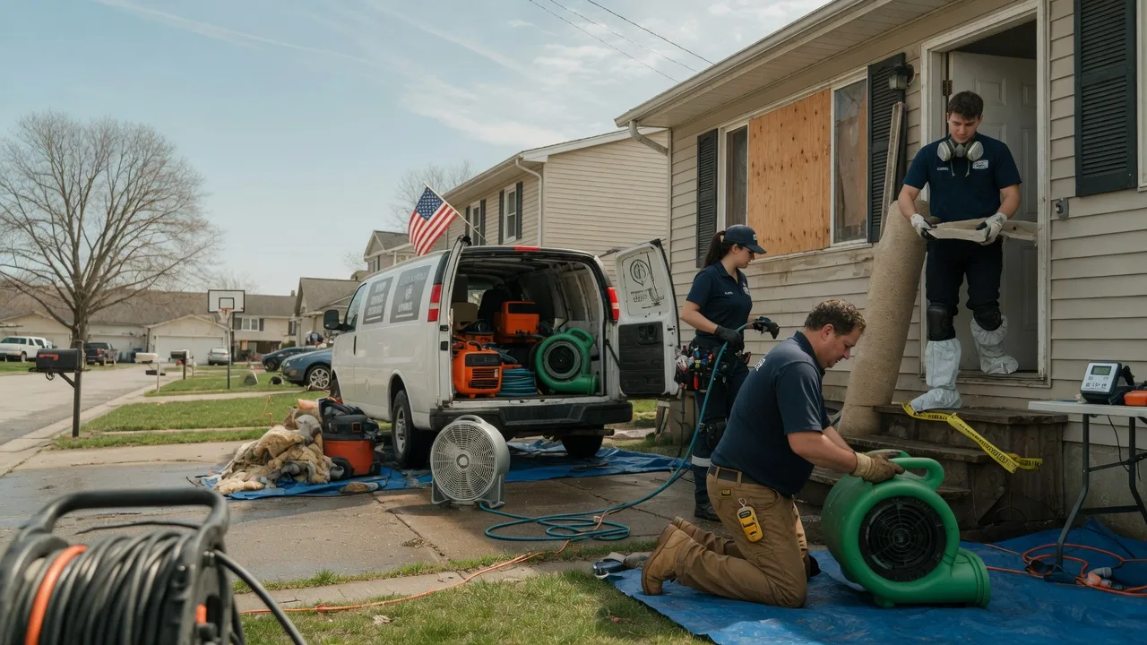 Water Damage Restoration in Greenwell Springs, LA near me